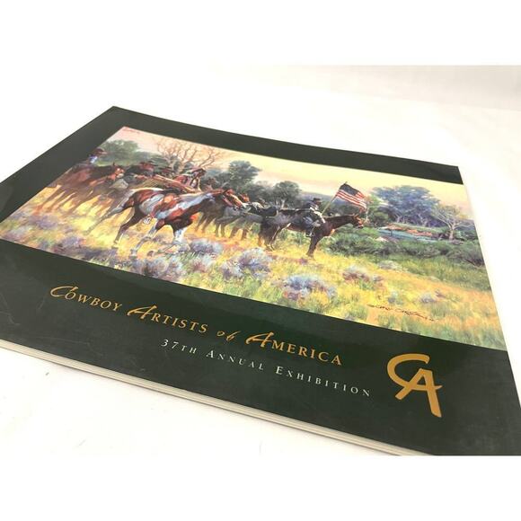 Cowboy Artists of America Paperback 37th Phoenix Art Museum 2002 First Edition - Picture 10 of 13